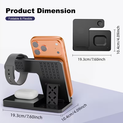 Folding Wireless Charging Station