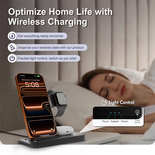 Folding Wireless Charging Station