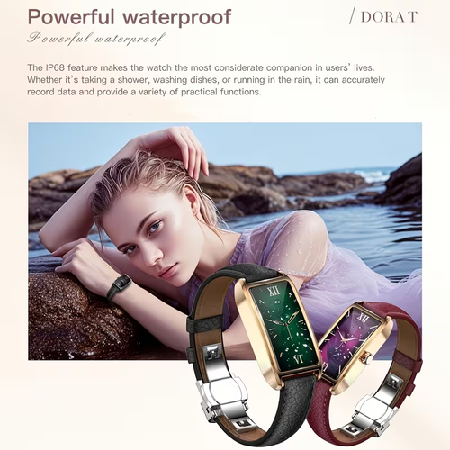 DORA T Retro Square Watch for Women