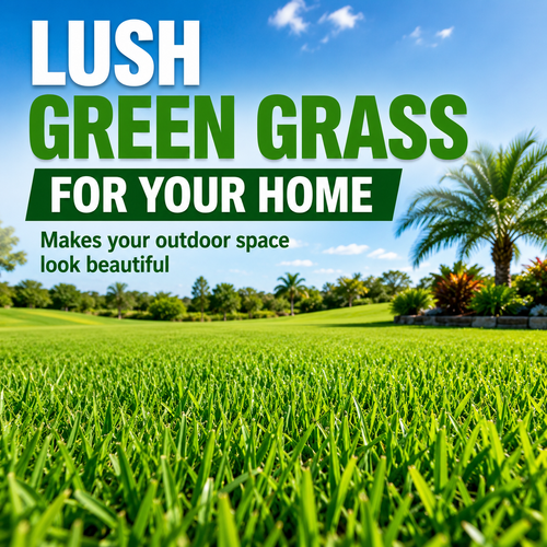 🔥HOT SALE🔥 COD！Four-Season Lawn Seeds, No-Mow Lawn Grass Seeds, Slope Stabilization and Soil Conservation Mixed Seeds, Evergreen, Cold-Hardy, Drought-Tolerant Grass Seeds
