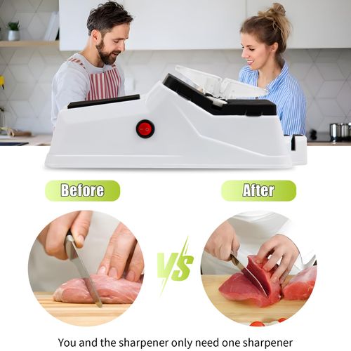 🔥Hot Seller🔥 COD！Electric Knife Sharpeners, Portable Sharpening Stones, Kitchen Knife Sharpeners, Household Knife Sharpeners, Kitchen Knife Sharpening Stones