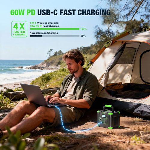 🔥Hot Seller🔥 COD！150W Mini Outdoor Power Station, Energy Storage Power Station, Portable Power Bank, Emergency Power Supply, 76.8Wh, Portable Handheld