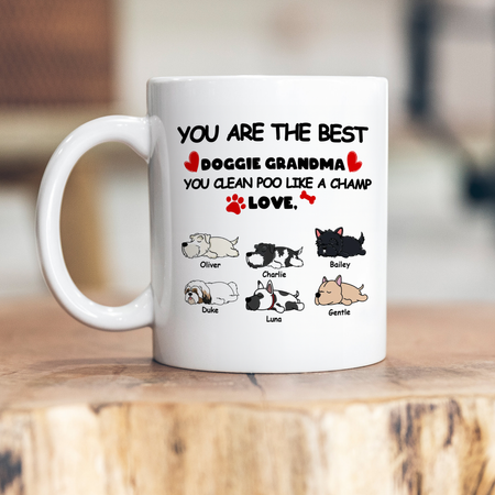 Bite The Butt - Personalized Custom Coffee Mug