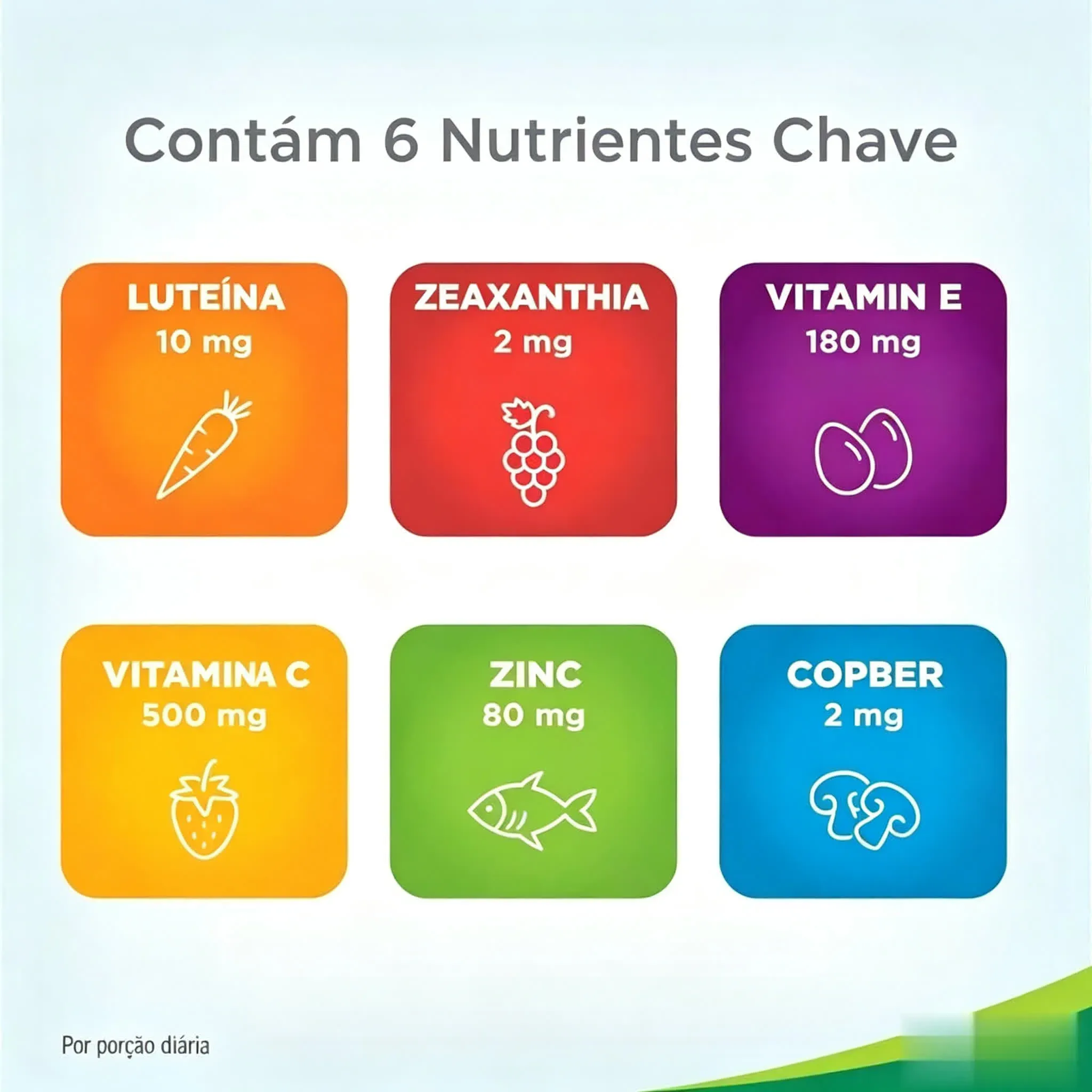 Zooone-Luteína 180 mg com Zeaxantina para ajudar na saúde ocular, 90 comprimidos