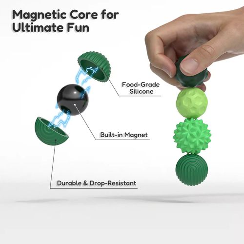 👊NEW! Magnetic Sensory Fidget Balls Stress Relief Toys👊