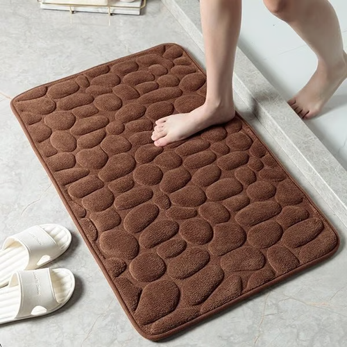 🔥Buy one get one free🔥Pebble embossed bathroom mat🔥