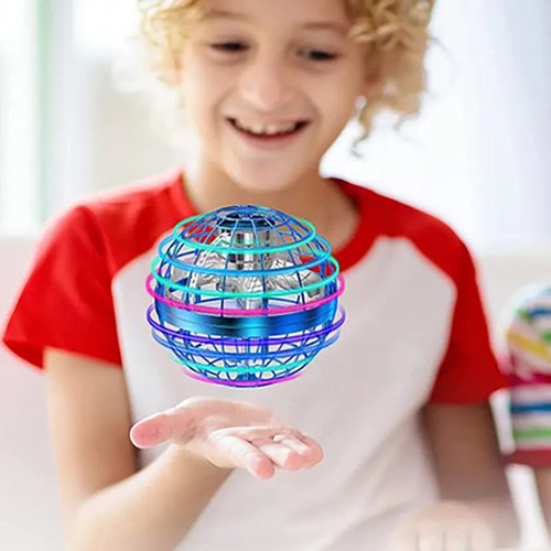 Flying Magic Ball Toys LED Magic Hand Controlled Spinner
