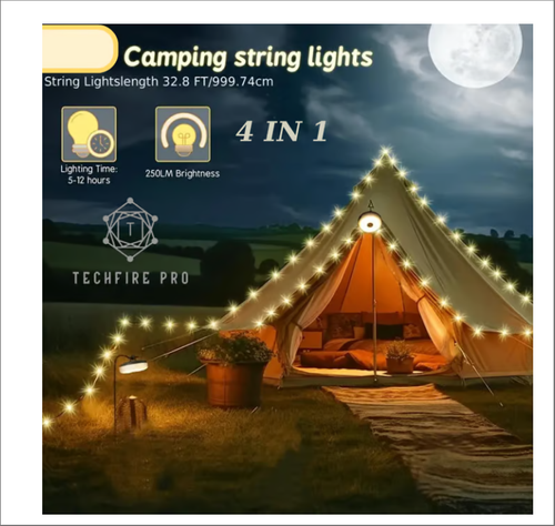 💡TFP 4 in 1camp Light