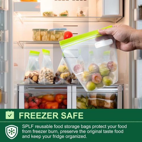 🔥50 off% 20 Pack Reusable Gallon Freezer Bags