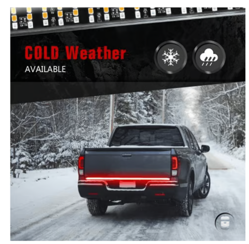 LED tailgate lights, turn signals and driving and reversing lights