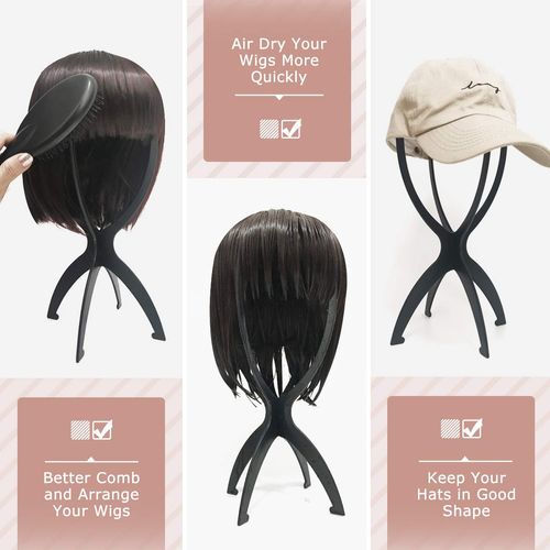 Buy two get one free!3PCS Collapsible Wig Stand For Women