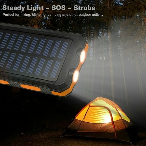 📢🔥Hot Sale🔥Waterproof Solar Power Bank