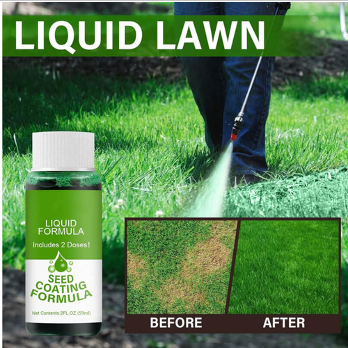 Liquid Seeding Grass Lawn Green Spray System