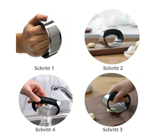 🔥Buy One Get one Free💥Premium Stainless Steel Garlic Press♧