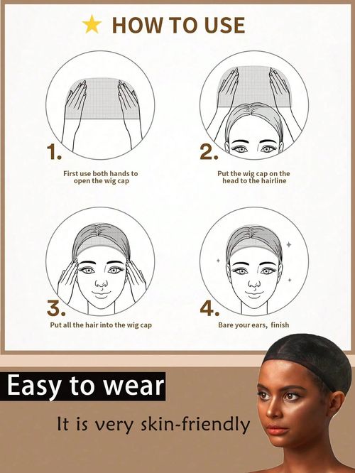 50% off 30 PCS Wig Caps For Women,Lace Front Wig Stocking Cap