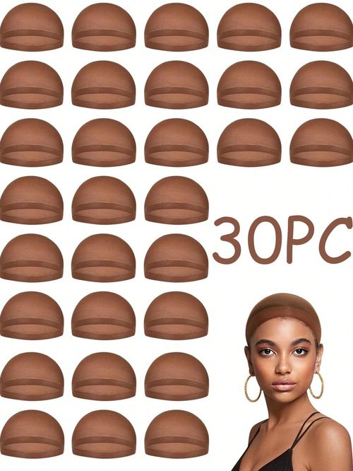 50% off 30 PCS Wig Caps For Women,Lace Front Wig Stocking Cap