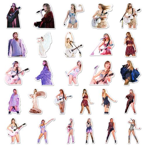 🧑🏾‍🎤100pcs Taylor Swift Music Sticker