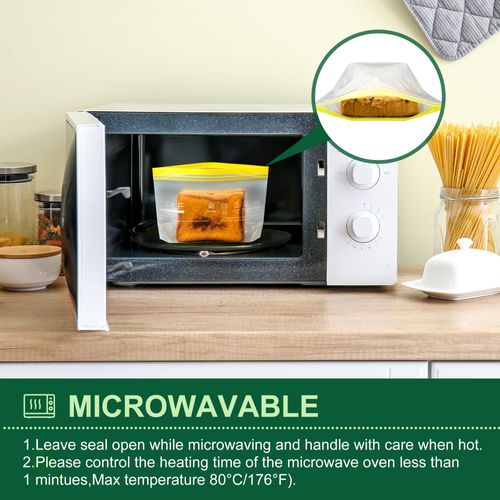 🔥50 off% 20 Pack Reusable Gallon Freezer Bags