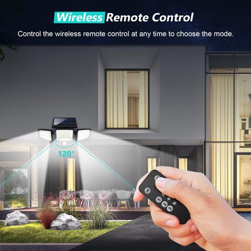 LED Solar Outdoor Lights 2500LM