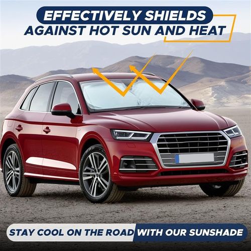 50% off Car Windshield Sun Shade | Blocks 99% Heat & Keeps Interior Cool