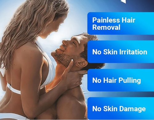 Portable multifunctional electric shaver – Dual ring blades, IPX4 waterproof and compact UFO design 🪒⚡