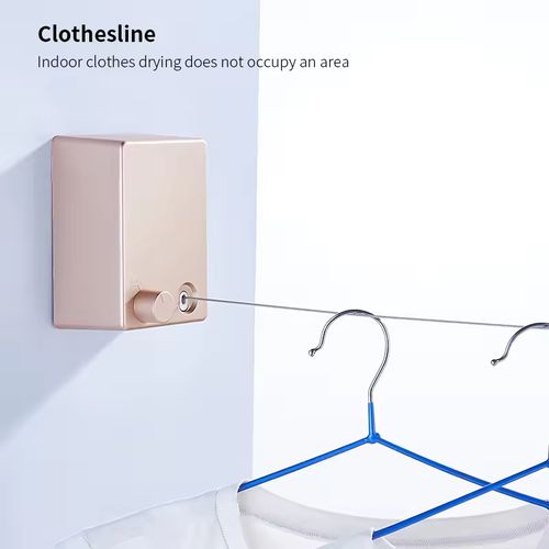 🔥🔥50% discount Retractable ABS Plastic Washing Line Wall Mounted Indoor Laundry
