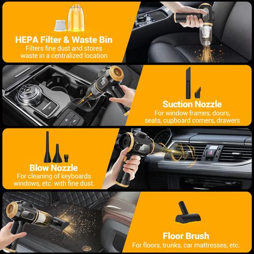 🚓30% OFF Portable Car Vacuum Cordless🚓