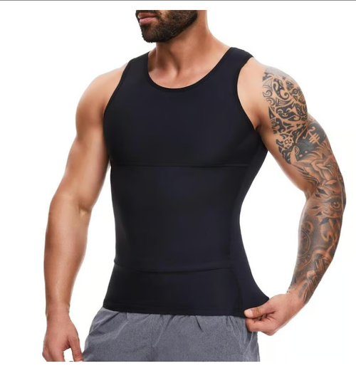 Men's Compression Vest Size fits 100-160 Color Black