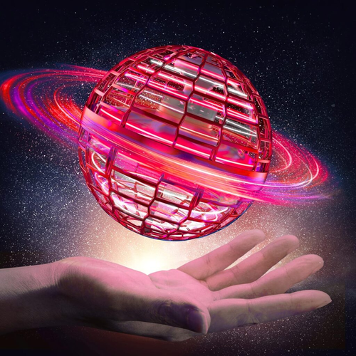 Flying Magic Ball Toys LED Magic Hand Controlled Spinner