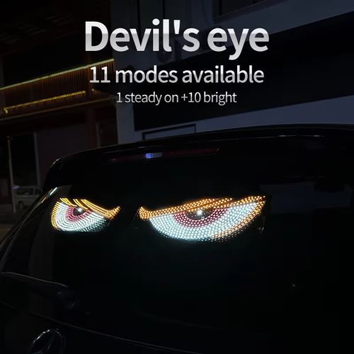📍Vehicle Dynamic LED Devil Eye Lights📍