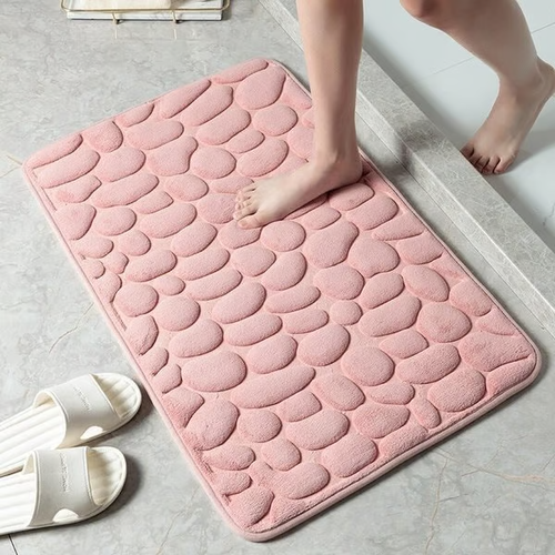 🔥Buy one get one free🔥Pebble embossed bathroom mat🔥