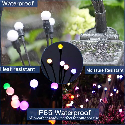 ✨✨Solar Garden Lights, Outdoor Decorations (4-Pack, 32 LEDs)