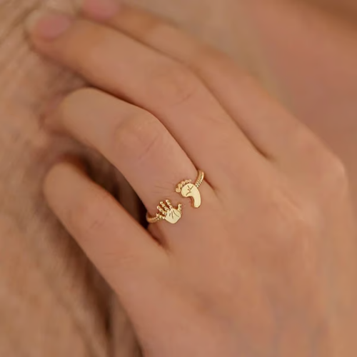 Baby Palm and Feet Ring