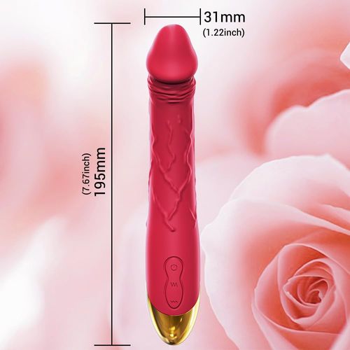 7.6 Inch 10 modes Realistic Dildo Vibrator for Women