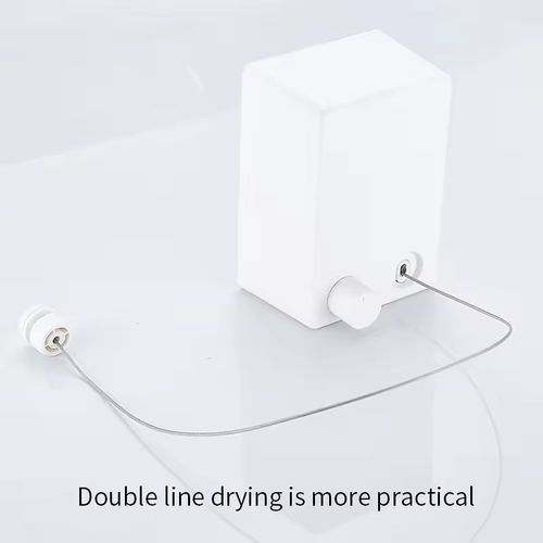 🔥🔥50% discount Retractable ABS Plastic Washing Line Wall Mounted Indoor Laundry