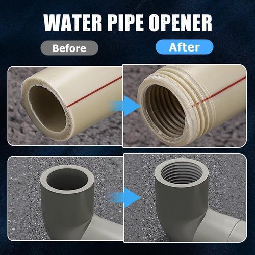 2pcs Integrated Internal & External Pipe Threading Tool