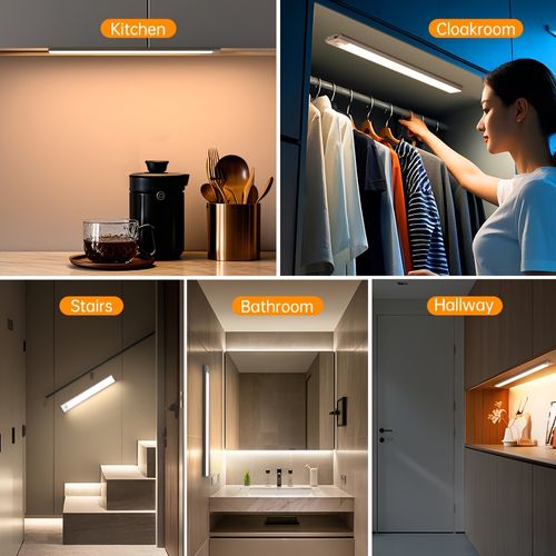 66LED Rechargeable Motion Sensor Under Cabinet Lights