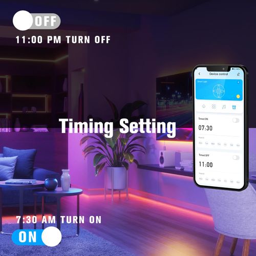 LED Strip Lights 20meters Lights Strip for Bedroom, Desk, Indoor Room Bedroom Brithday Gifts
