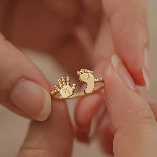Baby Palm and Feet Ring