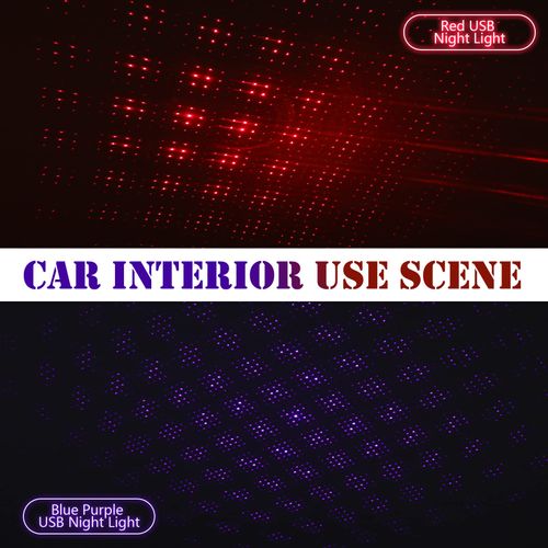 ✨2 Pack USB Star Car Roof Lights✨