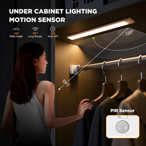 66LED Rechargeable Motion Sensor Under Cabinet Lights