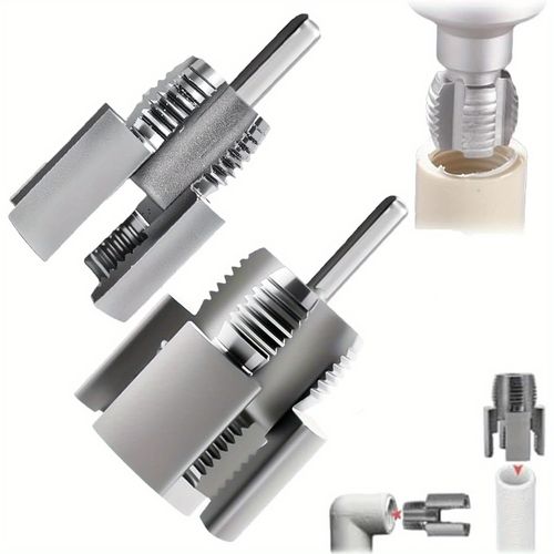 2pcs Integrated Internal & External Pipe Threading Tool
