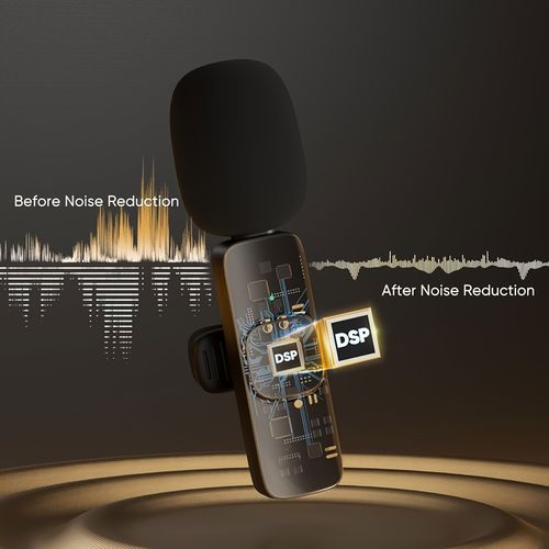 🔥New 2PCS Wireless Lavalier Microphone for iphone & Type-c