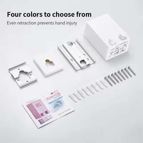 🔥🔥50% discount Retractable ABS Plastic Washing Line Wall Mounted Indoor Laundry