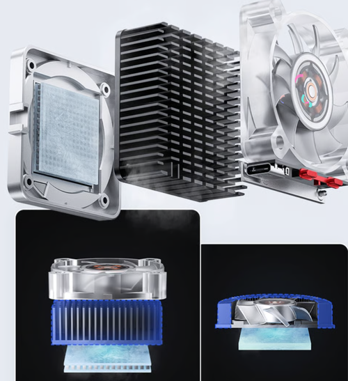 PLEXTONE MX2 Glacier Radiator - 30W Magnetic Heat Dissipation King