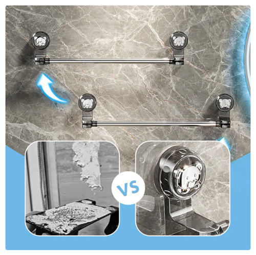 ✨Limited time offer Buy one get one free✨Adjustable suction cup towel bar