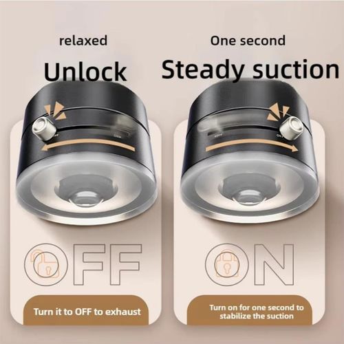 🎁 50% off Vacuum Suction Magnetic Phone Stand