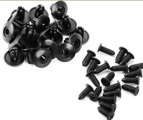 240PCS Universal Car Fastener Clips for Smart Fortwo Forfour Series