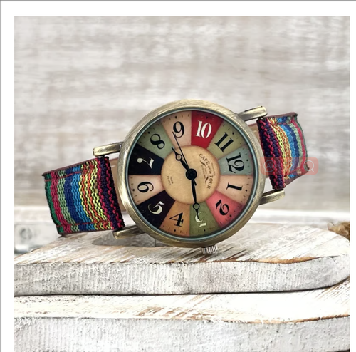 Boho hippie steampunk watch 💯🔥