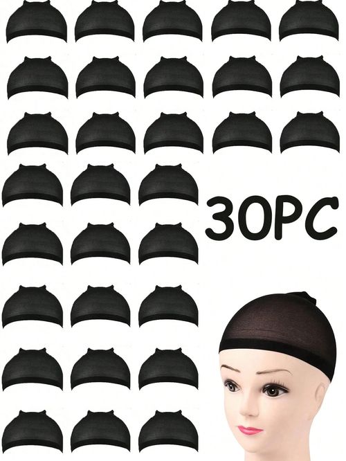 50% off 30 PCS Wig Caps For Women,Lace Front Wig Stocking Cap